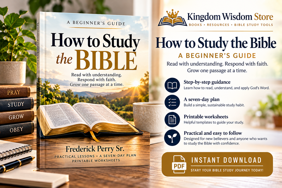 How to Study the Bible